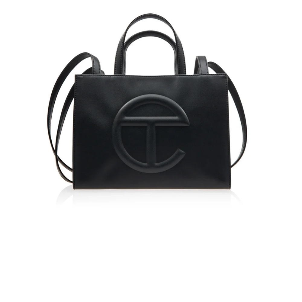 Telfar Black Shopping Bag